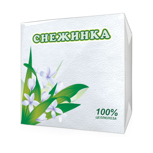 Назрань — Салфетки  «Снежинка»  белые оптом.