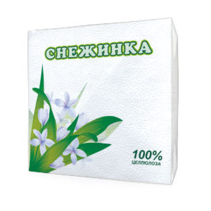 Назрань — Салфетки  «Снежинка» белые оптом.